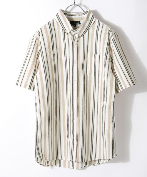 ZIP FIVE(ジップファイブ)の「【ZIP FIVE】ブロードボタンダウン半袖シャツ(シャツ/ブラウス・メンズ・ブラック/ダークグリーン/ベージュ/オフホワイト/ダークネイビー/オリーブ/チャコール/グレイッシュブルー/ブルー系その他/ホワイト系その他/ブルー系その他2/ホワイト×ネイビー/グレー系その他/ベージュ系その他/ブラック×レッド/ブルー系その他3/ブルー系その他4/ブルー系その他5/ベージュ系その他2/ベージュ系その他3/アイボリー/ブラウン/モカ/バーガンディー・SMALL/MEDIUM/LARGE/X-LARGE/XX-LARGE/X-SMALL)」の15枚目の写真