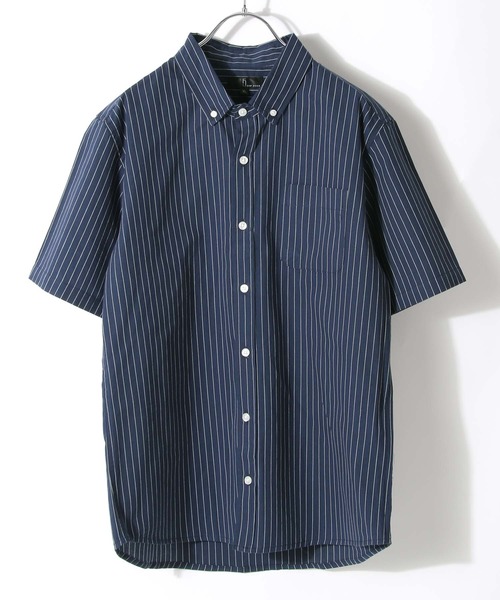 ZIP FIVE(ジップファイブ)の「【ZIP FIVE】ブロードボタンダウン半袖シャツ(シャツ/ブラウス・メンズ・ブラック/ダークグリーン/ベージュ/オフホワイト/ダークネイビー/オリーブ/チャコール/グレイッシュブルー/ブルー系その他/ホワイト系その他/ブルー系その他2/ホワイト×ネイビー/グレー系その他/ベージュ系その他/ブラック×レッド/ブルー系その他3/ブルー系その他4/ブルー系その他5/ベージュ系その他2/ベージュ系その他3/アイボリー/ブラウン/モカ/バーガンディー・SMALL/MEDIUM/LARGE/X-LARGE/XX-LARGE/X-SMALL)」の20枚目の写真