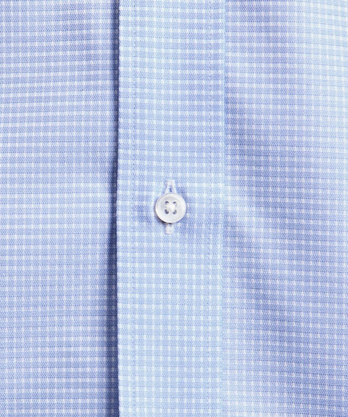 UNITED ARROWS(ユナイテッドアローズ)の「< UNITED ARROWS > イージーケアー ミニチェック ボタンダウン(シャツ/ブラウス・メンズ・ライトブルー・41cm/39cm/37cm/40cm/38cm/42cm/43cm/36cm)」の7枚目の写真