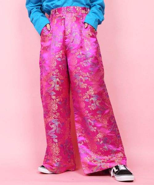 WC（ダブル シー）の「WC/チャイナ柄パンツ（その他パンツ・レディース・ブラック/パープル/ピンク/その他1・FREE）」の6枚目の写真