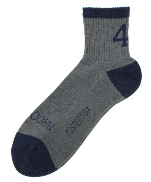 NANO universe（ナノユニバース）の「ROSTER SOX(ロスターソックス)/ 42（ソックス/靴下・メンズ・ホワイト/ネイビー/グレー・FREE）」の2枚目の写真