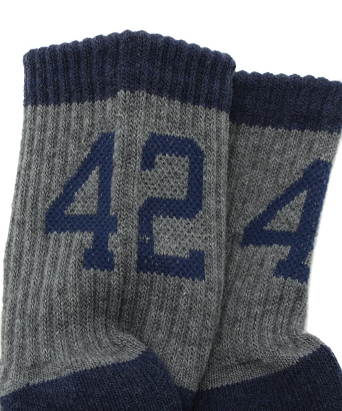 NANO universe（ナノユニバース）の「ROSTER SOX(ロスターソックス)/ 42（ソックス/靴下・メンズ・ホワイト/ネイビー/グレー・FREE）」の4枚目の写真
