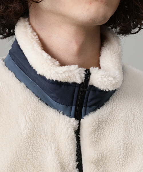 JUNRED（ジュンレッド）の「ボアフリースZIPベスト（ベスト・メンズ・ホワイト/ブラック/ブラウン・M/L）」の14枚目の写真