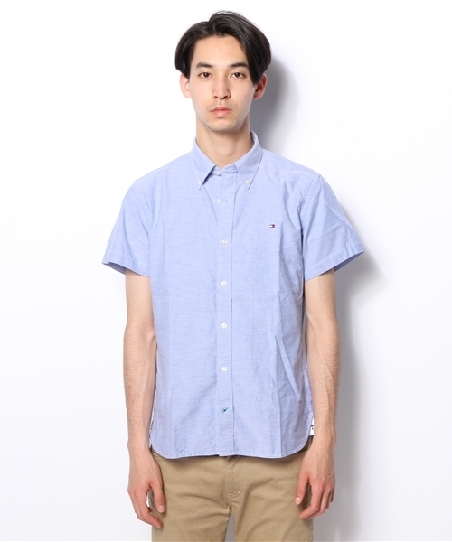TOMMY HILFIGER（トミーヒルフィガー）の「COLLEGE OXFORD SHIRT（シャツ/ブラウス・メンズ・ブルー/ホワイト/ピンク・LARGE/MEDIUM/SMALL/X-LARGE）」の10枚目の写真