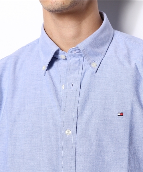 TOMMY HILFIGER（トミーヒルフィガー）の「COLLEGE OXFORD SHIRT（シャツ/ブラウス・メンズ・ブルー/ホワイト/ピンク・LARGE/MEDIUM/SMALL/X-LARGE）」の6枚目の写真