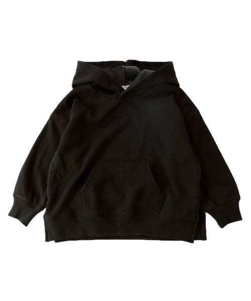 devirock(デビロック)の「裏シャギーワイドシルエットプルパーカー(パーカー・キッズ・ダークベージュ/パープル系その他/ブルー系その他/杢グレー/ラベンダー/モカ/ダークグリーン/ブラック・100cm/120cm/130cm/140cm/150cm/160cm/110cm)」の20枚目の写真