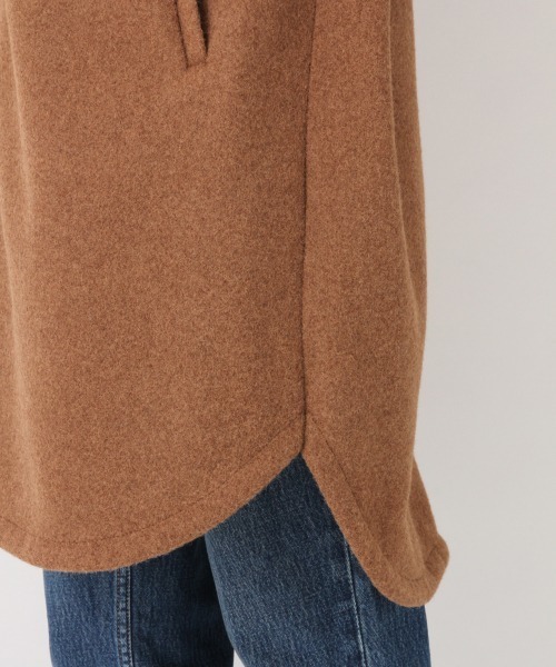 GLOBAL WORK（グローバルワーク）の「ウールライクロングCPOコート/856260（その他アウター・レディース・ベージュ系その他3/グリーン系その他3/ブルー系その他4・FREE）」の15枚目の写真