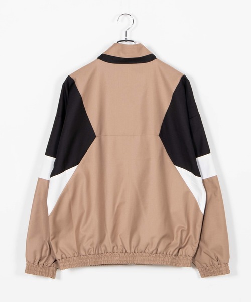 WEGO（ウィゴー）の「WEGO/TRカラーブロックスタンドブルゾン（ブルゾン・メンズ・ベージュ/ブラック/ワイン/ダークグリーン/ブラック系その他・LARGE/MEDIUM）」の11枚目の写真