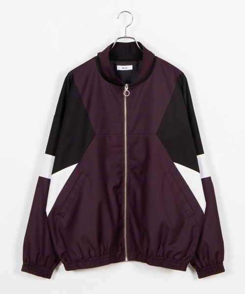 WEGO（ウィゴー）の「WEGO/TRカラーブロックスタンドブルゾン（ブルゾン・メンズ・ベージュ/ブラック/ワイン/ダークグリーン/ブラック系その他・LARGE/MEDIUM）」の17枚目の写真