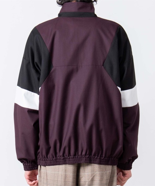 WEGO（ウィゴー）の「WEGO/TRカラーブロックスタンドブルゾン（ブルゾン・メンズ・ベージュ/ブラック/ワイン/ダークグリーン/ブラック系その他・LARGE/MEDIUM）」の20枚目の写真