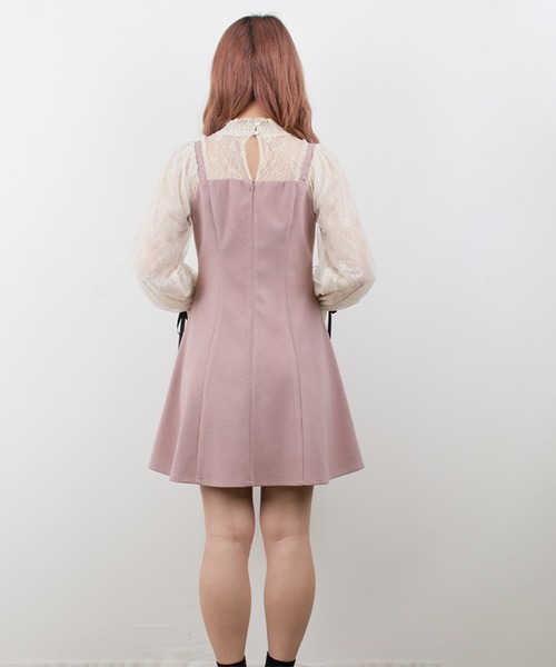 セール】ビジュブローチレーシーコンビOP（ワンピース）｜ROJITA