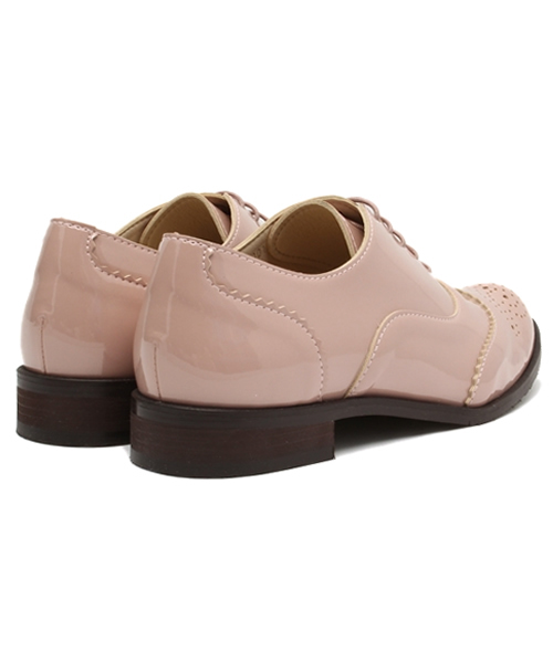 Ray BEAMS(レイビームス)の「◎○SEPTEMBER MOON / エナメル調 アーモンド シューズ(ドレスシューズ・レディース・ピンク・24.0cm/23.0cm/24.5cm/22.5cm/23.5cm)」の4枚目の写真