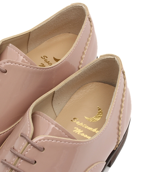 Ray BEAMS(レイビームス)の「◎○SEPTEMBER MOON / エナメル調 アーモンド シューズ(ドレスシューズ・レディース・ピンク・24.0cm/23.0cm/24.5cm/22.5cm/23.5cm)」の7枚目の写真