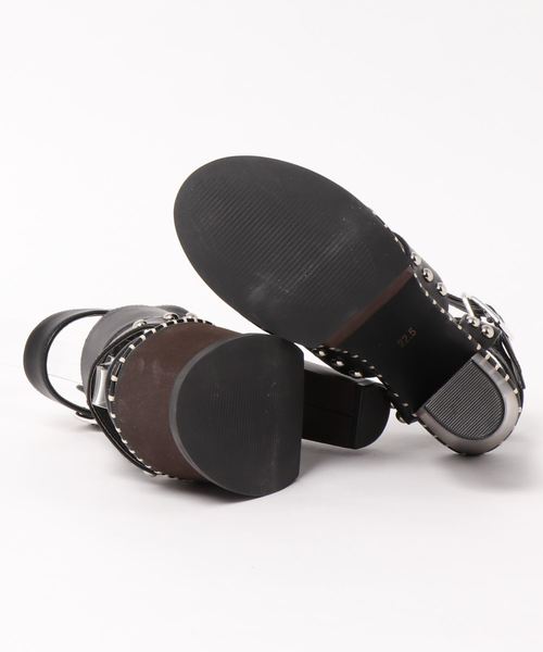 ENVYM（アンビー）の「ステッチサンダル（サンダル・レディース・ブラック/ブラウン/マルチ・22.5㎝/23.5㎝/24.5㎝）」の8枚目の写真