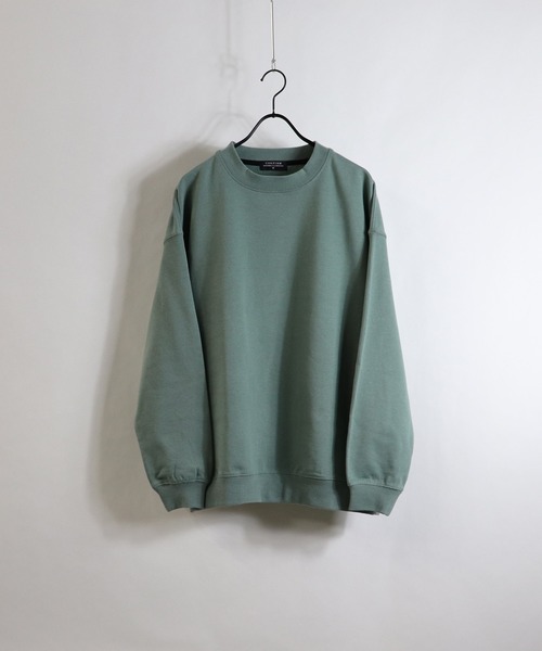 Confirm（コンファーム）の「Confirm / コンファーム ビッグシルエットスウェットC（スウェット・メンズ・ベージュ/ブラウン/ミント・M/L）」の3枚目の写真