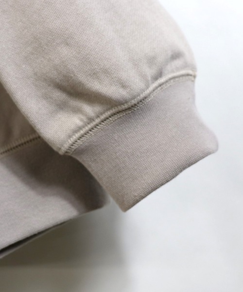 Confirm（コンファーム）の「Confirm / コンファーム ビッグシルエットスウェットC（スウェット・メンズ・ベージュ/ブラウン/ミント・M/L）」の6枚目の写真