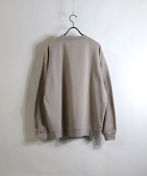 Confirm（コンファーム）の「Confirm / コンファーム ビッグシルエットスウェットC（スウェット・メンズ・ベージュ/ブラウン/ミント・M/L）」の7枚目の写真