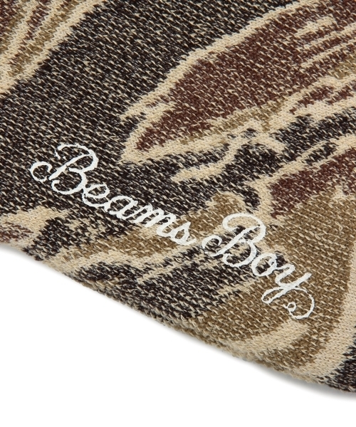 BEAMS BOY（ビームスボーイ）の「BEAMS BOY / カモフラージュ ソックス（ソックス/靴下・レディース・ピンク/オレンジ・ONE SIZE）」の8枚目の写真