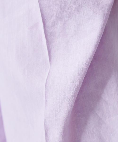 qualite（カリテ）の「【ITALY】【セットアップ】リネンレーヨンワイドパンツ（その他パンツ・レディース・ブラック/ブルー/ベージュ/ラベンダー・34/40/38/36）」の6枚目の写真