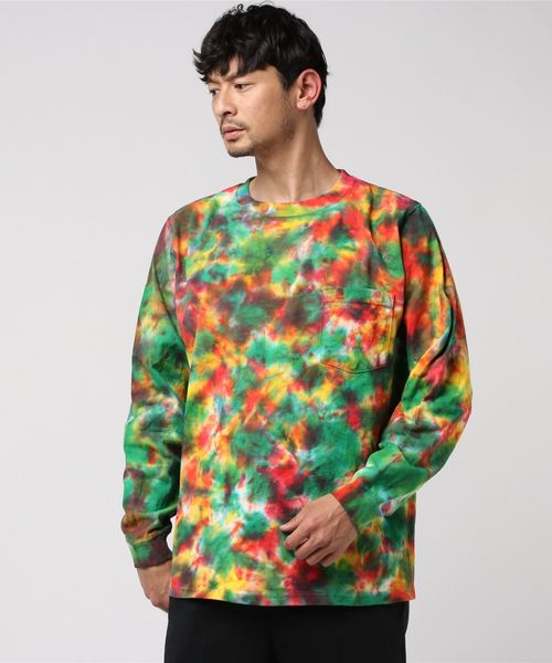 Goodwear　ダイダイｔシャツ　MADE IN USA USA製 Goodwear グッドウエア タイダイTシャツ ヘビーウエイト - メルカリ