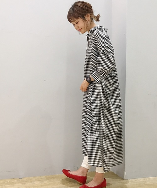 セール ブランド古着 シャツワンピース シャツワンピース Earth Music Ecology アースミュージックアンドエコロジー のファッション通販 Zozoused