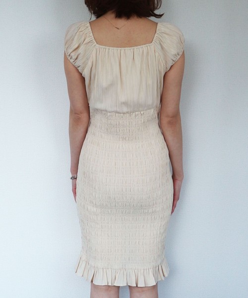 DEICY（デイシー）の「シャーリングタイトワンピース（ワンピース  