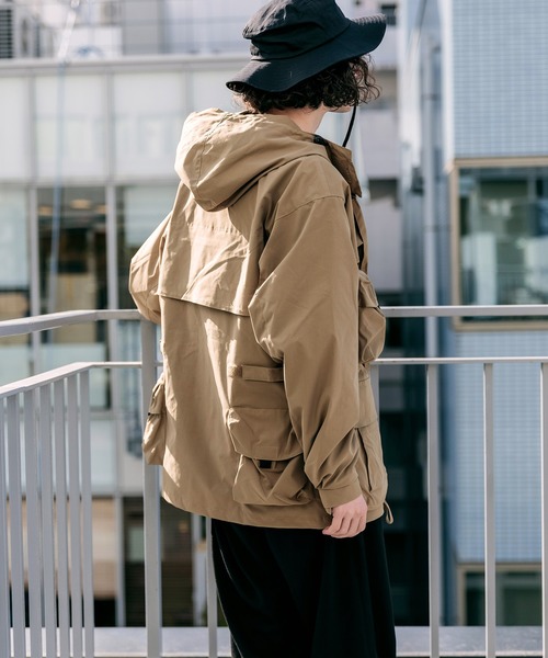 THE MORNING AFTER（ザ モーニング アフター）の「[WOODS/ウッズ]マウンテンジャケット（ブルゾン・メンズ・ブラック/ベージュ/カーキ・LARGE/X-LARGE/MEDIUM）」の14枚目の写真