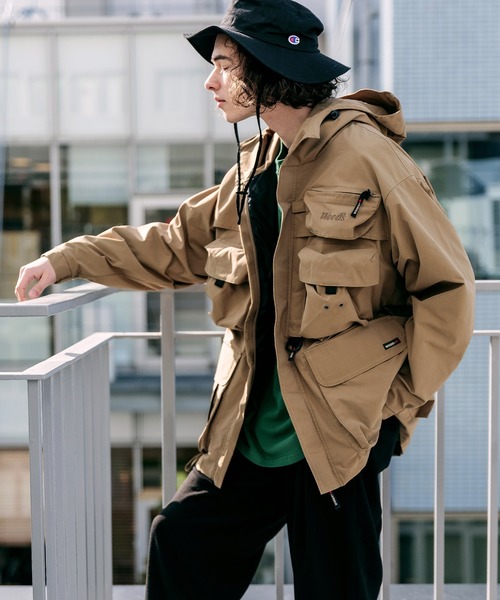 THE MORNING AFTER（ザ モーニング アフター）の「[WOODS/ウッズ]マウンテンジャケット（ブルゾン・メンズ・ブラック/ベージュ/カーキ・LARGE/X-LARGE/MEDIUM）」の13枚目の写真