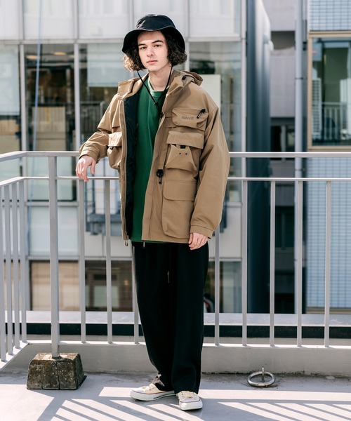 THE MORNING AFTER（ザ モーニング アフター）の「[WOODS/ウッズ]マウンテンジャケット（ブルゾン・メンズ・ブラック/ベージュ/カーキ・LARGE/X-LARGE/MEDIUM）」の11枚目の写真
