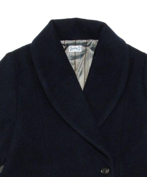 BEAMS BOY(ビームスボーイ)の「BEAMS BOY / シャギーアシメ 3Bショールコート(その他アウター・レディース・ネイビー/オリーブ・ONE SIZE)」の15枚目の写真