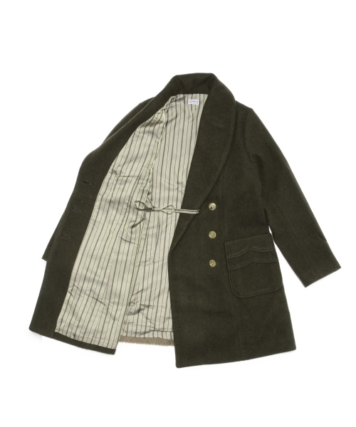 BEAMS BOY(ビームスボーイ)の「BEAMS BOY / シャギーアシメ 3Bショールコート(その他アウター・レディース・ネイビー/オリーブ・ONE SIZE)」の22枚目の写真