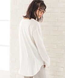 Mysa&Liina | ステッチロングTシャツ(Tシャツ/カットソー)