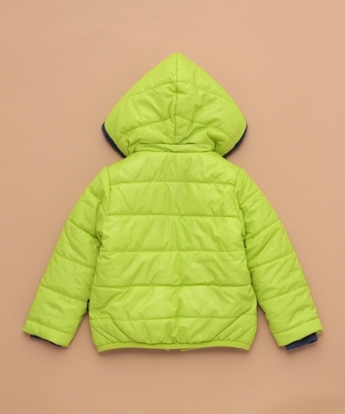 green label relaxing（グリーンレーベルリラクシング）の「【KIDS】ナカワタ ボアブルゾン リバーシブル（ブルゾン・キッズ・コバルトブルー/ピンク/ライム・115cm/125cm/135cm/95cm/105cm）」の15枚目の写真