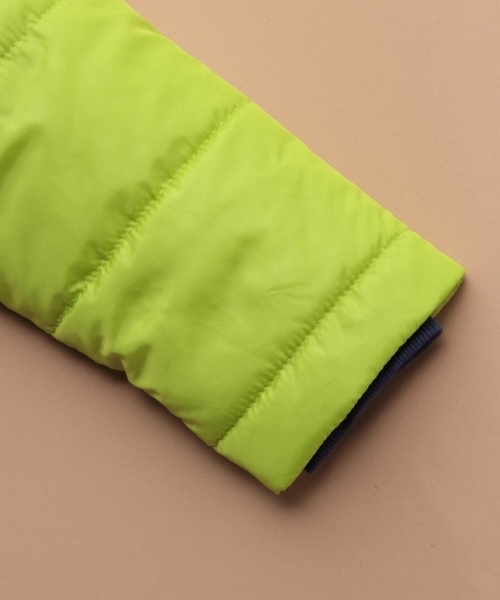 green label relaxing（グリーンレーベルリラクシング）の「【KIDS】ナカワタ ボアブルゾン リバーシブル（ブルゾン・キッズ・コバルトブルー/ピンク/ライム・115cm/125cm/135cm/95cm/105cm）」の17枚目の写真