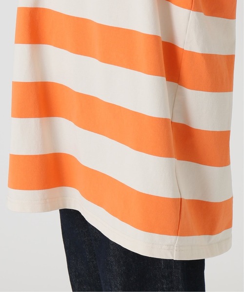 SLOBE citron.（スローブシトロン）の「SLOBE citron. Miss you UK BIG ラガープルオーバー◆（Tシャツ/カットソー・レディース・ブルー/オレンジ・FREE）」の10枚目の写真