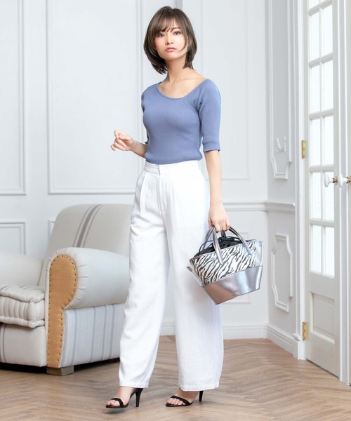 Edit Sheen（エディットシーン）の「デザインインナーバッグ付きPVCトート（トートバッグ・レディース・ベージュ/パイソン/ゼブラ・FREE）」の14枚目の写真