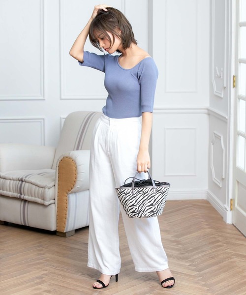 Edit Sheen（エディットシーン）の「デザインインナーバッグ付きPVCトート（トートバッグ・レディース・ベージュ/パイソン/ゼブラ・FREE）」の18枚目の写真