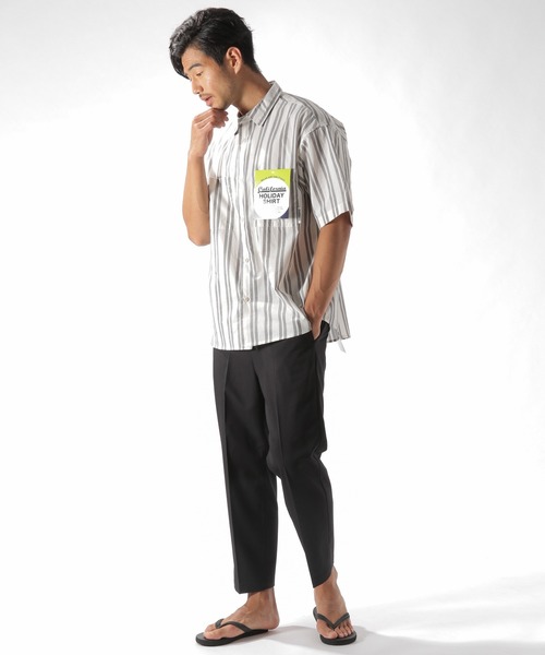 BAYFLOW（ベイフロー）の「トロテーパーパンツ（その他パンツ・メンズ・ブラック/グレー・LARGE/SMALL/MEDIUM）」の21枚目の写真