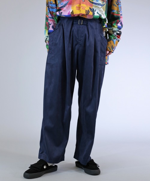 Iroquois（イロコイ）の「SUEDE HIGH WAIST TUCK PT（その他