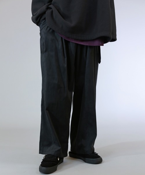 Iroquois（イロコイ）の「SUEDE HIGH WAIST TUCK PT（その他