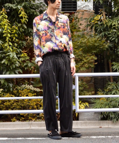 Iroquois（イロコイ）の「SUEDE HIGH WAIST TUCK PT（その他