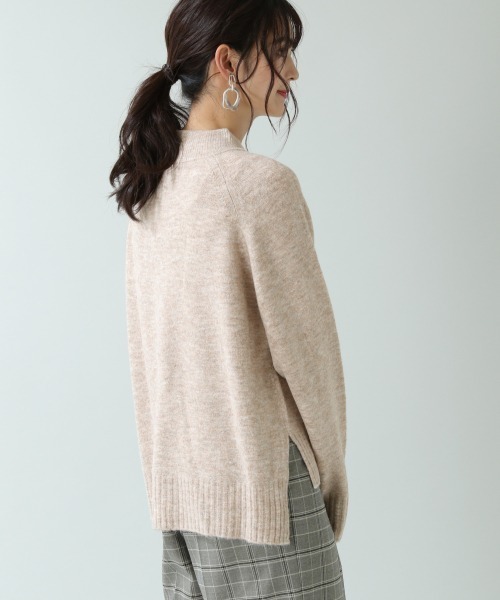RAGEBLUE(レイジブルー)の「ハイネックミルキーモチモチニット/892562(ニット/セーター・レディース・ベージュ/ブラウン/ピンク・FREE)」の22枚目の写真