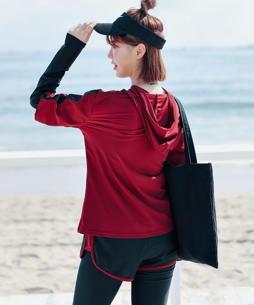 セール】レディース水着 バッククロスフィットネス水着 5点セット 体型