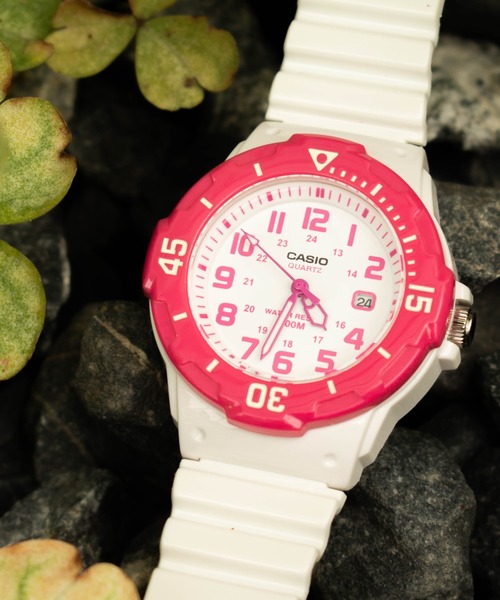 CASIO(カシオ)の「【CASIO(カシオ)】ダイバーアナログ ミニ 腕時計(アナログ腕時計・レディース・ホワイト/ブラック/ゴールド/ホワイト系その他/ブルー系その他/ピンク系その他/ブラック系その他2/ブラック系その他3/ピンク系その他2/ブラック系その他/ピンク/ピンク系その他4/ブルー系その他4/ブルー/グリーン系その他/ピンク系その他3/ホワイト系その他2/ブルー系その他2/ブルー系その他3・FREE)」の14枚目の写真