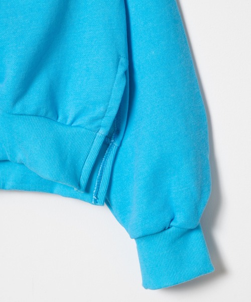 DING（ディング）の「DING/MEMBERビッグスウェット（スウェット・レディース・ブラック/ブルー・FREE）」の10枚目の写真