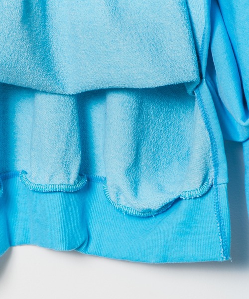 DING（ディング）の「DING/MEMBERビッグスウェット（スウェット・レディース・ブラック/ブルー・FREE）」の17枚目の写真