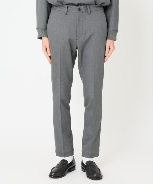 417 EDIFICE（フォーワンセブンエディフィス）の「◆【417 × BEGIＮ × SOLOTEX】 メランジ スラックス（スラックス・メンズ・ネイビー/グレー・SMALL/MEDIUM/LARGE/X-LARGE）」の18枚目の写真