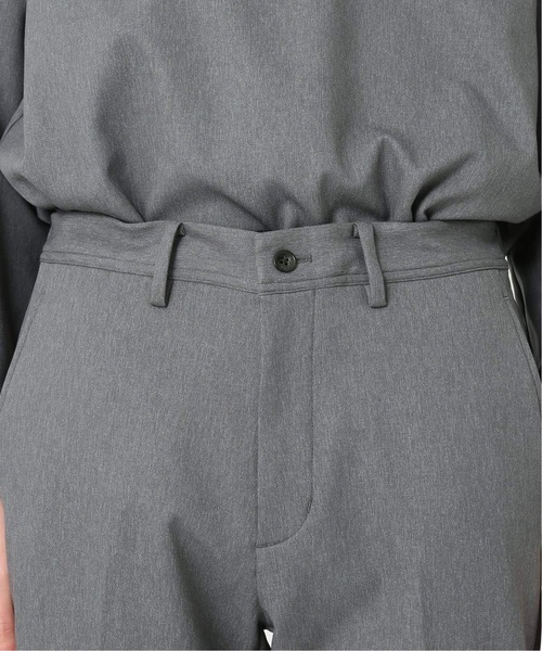 417 EDIFICE（フォーワンセブンエディフィス）の「◆【417 × BEGIＮ × SOLOTEX】 メランジ スラックス（スラックス・メンズ・ネイビー/グレー・SMALL/MEDIUM/LARGE/X-LARGE）」の4枚目の写真