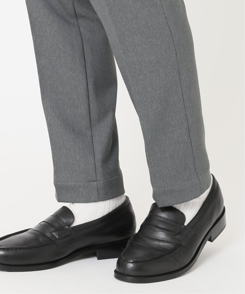 417 EDIFICE（フォーワンセブンエディフィス）の「◆【417 × BEGIＮ × SOLOTEX】 メランジ スラックス（スラックス・メンズ・ネイビー/グレー・SMALL/MEDIUM/LARGE/X-LARGE）」の6枚目の写真