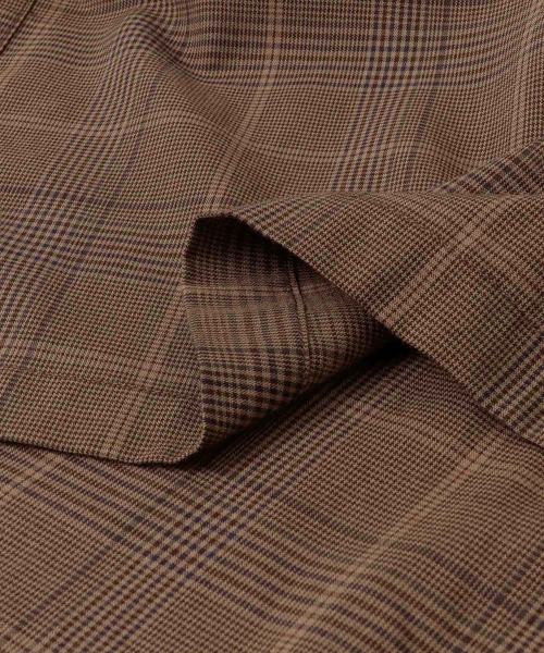 URBAN RESEARCH ROSSO MEN(アーバンリサーチロッソメン)の「グレンチェックオープンカラーシャツ(シャツ/ブラウス・メンズ・ベージュ/ブラウン・MEDIUM/LARGE)」の17枚目の写真